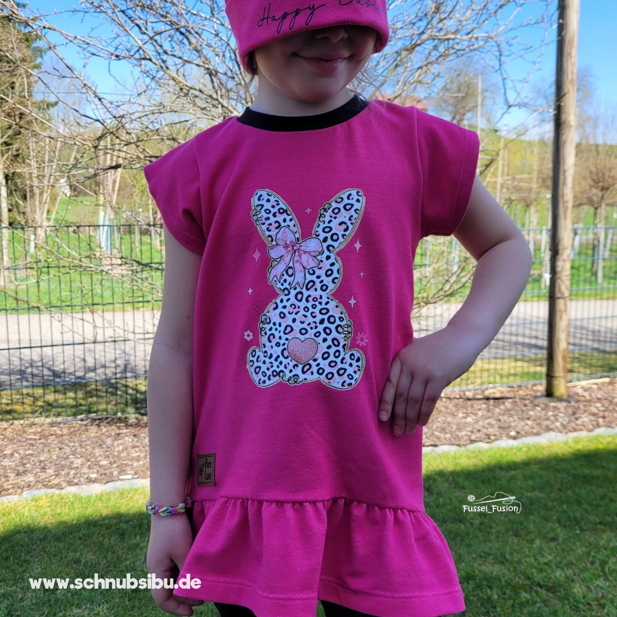 Bügelbild Leo Bunny
